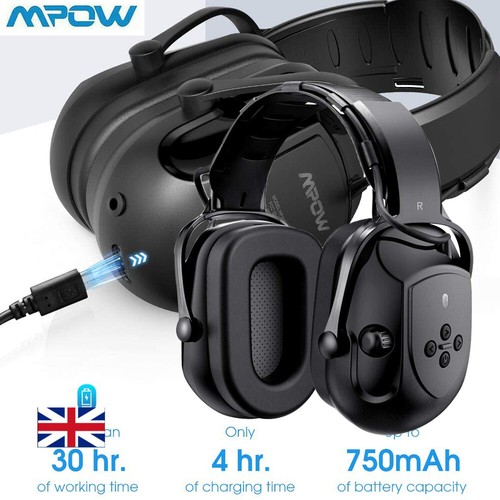 Mpow bluetooth ear defenders - ear,