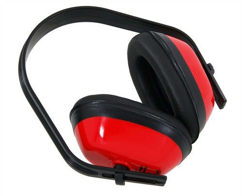 Compact red ear defenders - compact,