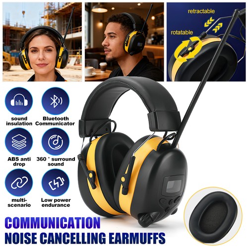 Bluetooth ear defenders - ear,